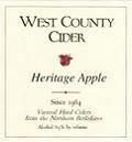 West County Cider Heritage Apple beer