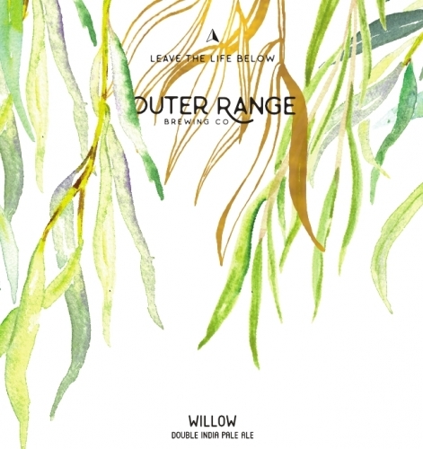 Outer Range Willow beer Label Full Size