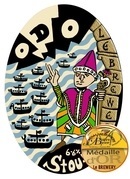Le Brewery Odo Stout beer Label Full Size