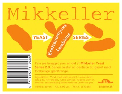 Mikkeller Single Yeast Series 2.0 Lambicus beer Label Full Size