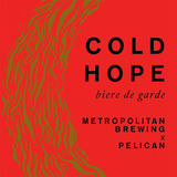 Metropolitan Cold Hope beer