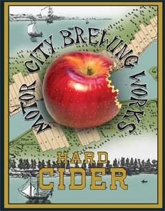 Motor City Hard Cider beer Label Full Size