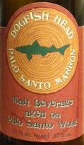 Dogfish Head Palo Santo Marron 2012 beer Label Full Size