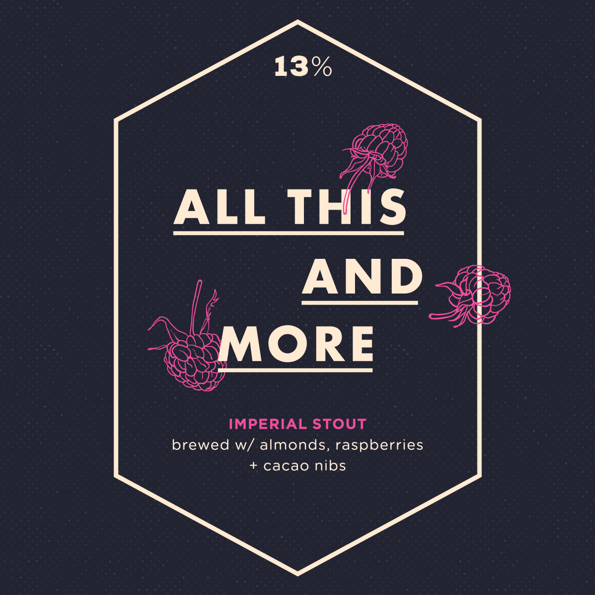 Long Live All This and More beer Label Full Size