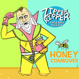 Hoof Hearted Zipper Ripper: Honey Combover beer