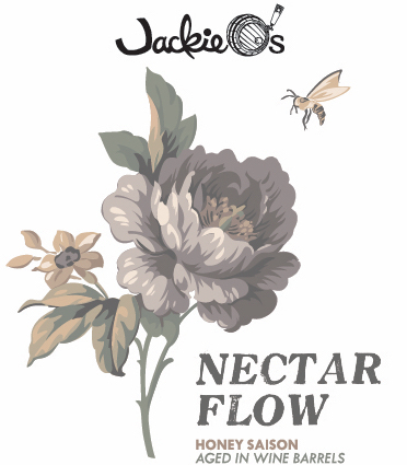 Jackie O's Nectar Flow beer Label Full Size