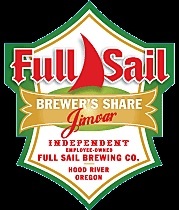 Full Sail Jimvar Bohemian Pilsner beer Label Full Size