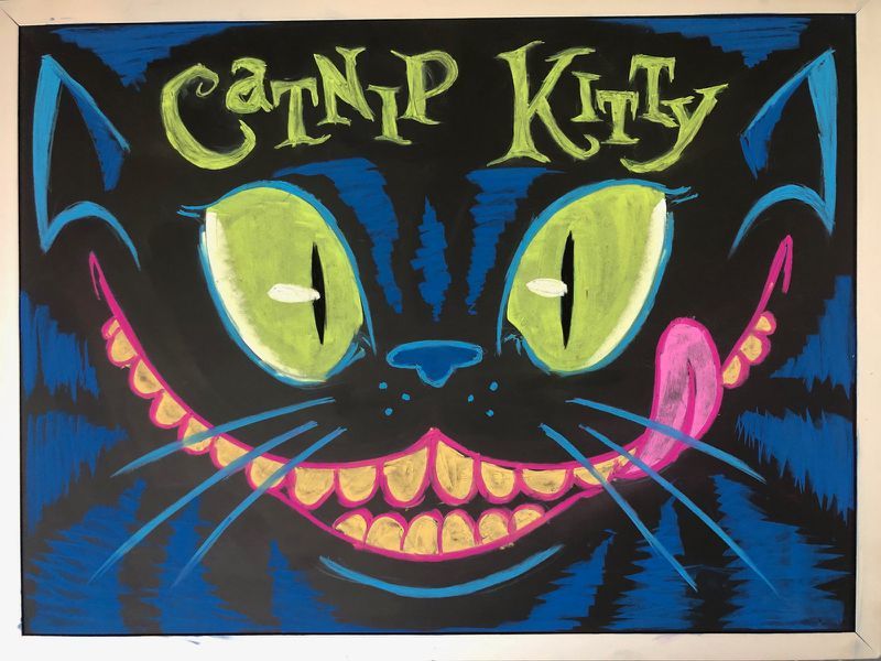 Fegley's Catnip Kitty beer Label Full Size