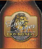 Huether Hotel Lion Lager beer