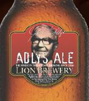 Huether Hotel Adlys Ale beer Label Full Size