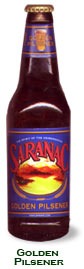 F.X. Matt Saranac Pilsner beer Label Full Size