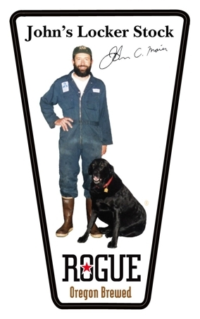 Rogue Paul's Black Lager beer Label Full Size