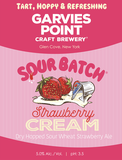 Garvies Point Sour Batch Strawberry Cream beer