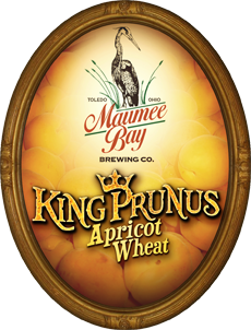 Maumee Bay King Prunus beer Label Full Size