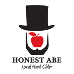 Honest Abe Farmhouse Apple beer Label Full Size
