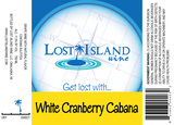 Lost Island White Cranberry Cabana wine