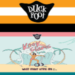 Duck Foot Kook Slams beer