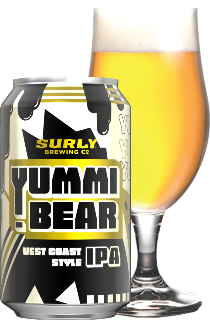 Surly Yummi Bear beer Label Full Size