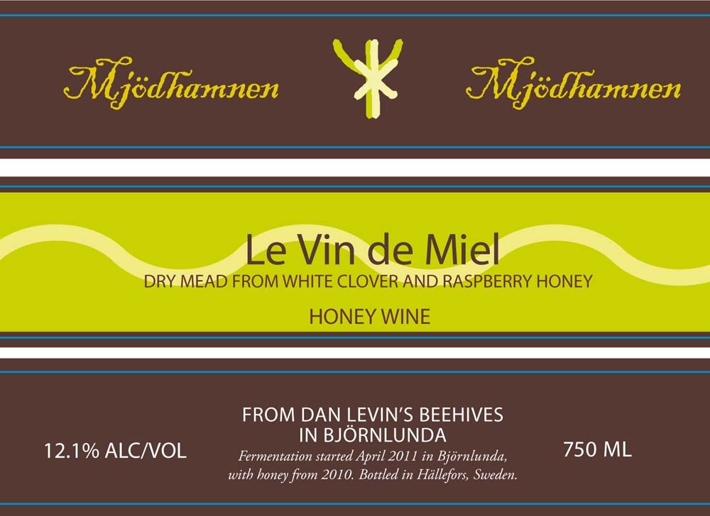 Mjödhamnen Mjodhamnen Le Vin De Miel beer Label Full Size