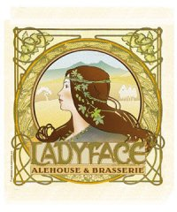Ladyface Cabernet Barrel-aged Midnight Special Scotch Ale beer Label Full Size