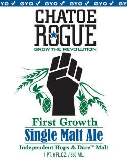 Rogue Farms Single Malt Ale beer Label Full Size