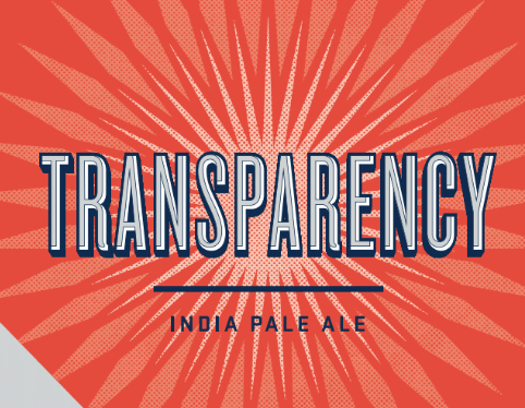 The Glass Jug Transparency beer Label Full Size