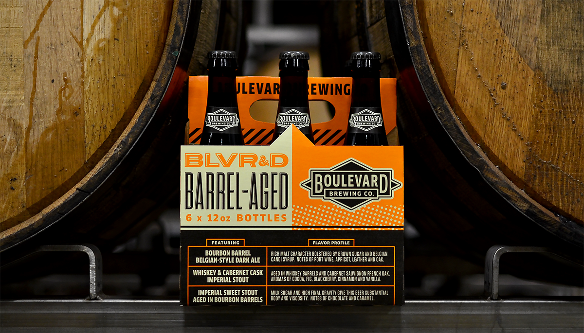 Boulevard Barrel Aged Variety Pack beer Label Full Size