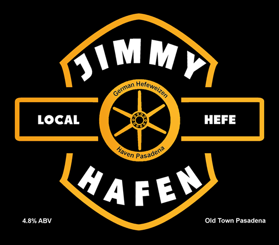 Haven Gastropub Jimmy Haffen beer Label Full Size