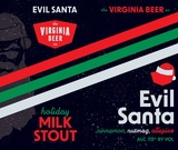 Virginia Beer Co. Evil Santa beer