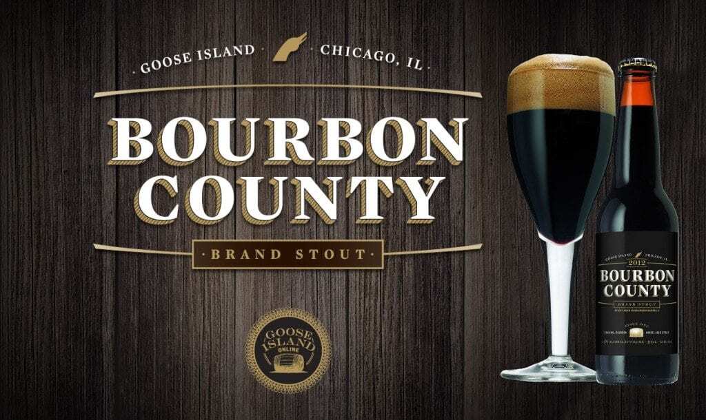 Goose Island Bourbon County Brand Stout 2019 beer Label Full Size