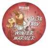 Pierced Cider Winter Warmer beer Label Full Size