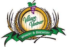 Village Vintner Belgium Bourbon Barrel Aged Stout beer Label Full Size