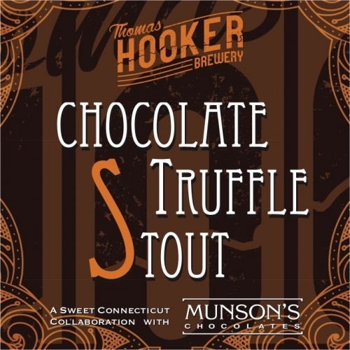 Thomas Hooker Munson Chocolate Truffle beer Label Full Size