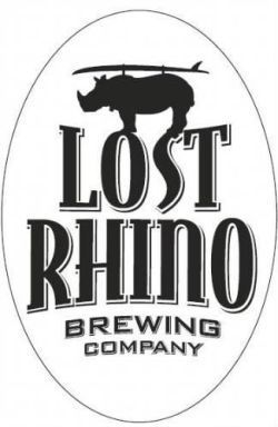 Lost Rhino Tropical Thunder beer Label Full Size