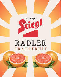 Stiegl Radler Grapefruit beer Label Full Size