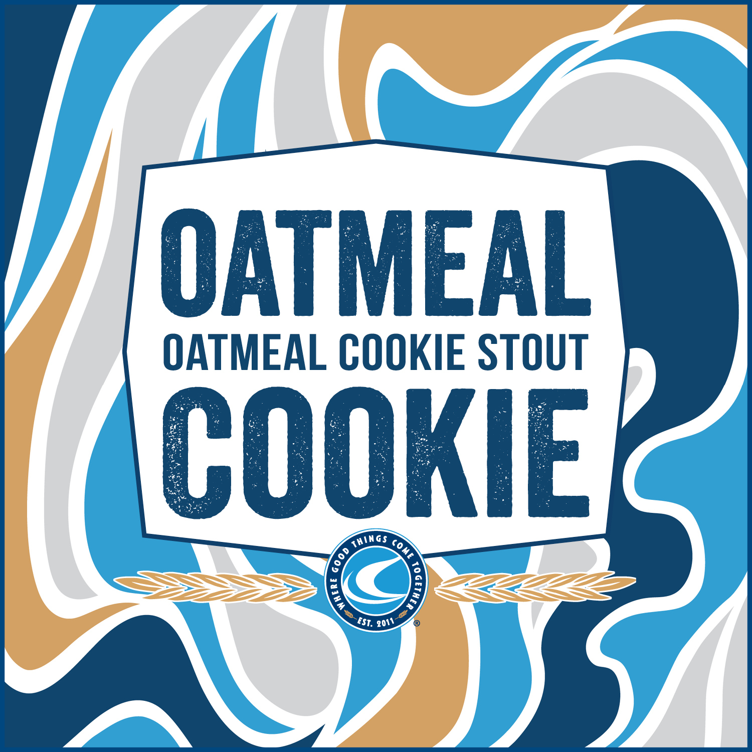 Confluence Oatmeal Cookie beer Label Full Size