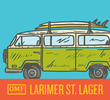 Our Mutual Friend Larimer St. Lager beer