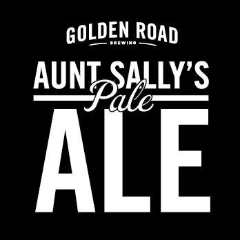 Golden Road Aunt Sally's Pale Ale beer Label Full Size