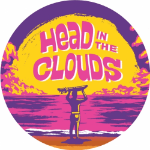Santa Monica Head In The Clouds beer Label Full Size