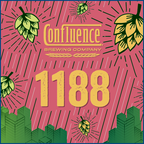 Confluence Batch 1188 beer Label Full Size