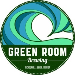 Green Room Tropical Witt beer Label Full Size