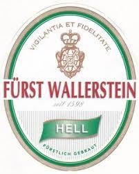 Fürst Wallerstein Hell Original beer Label Full Size