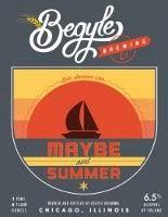 Begyle Maybe Next Summer beer Label Full Size