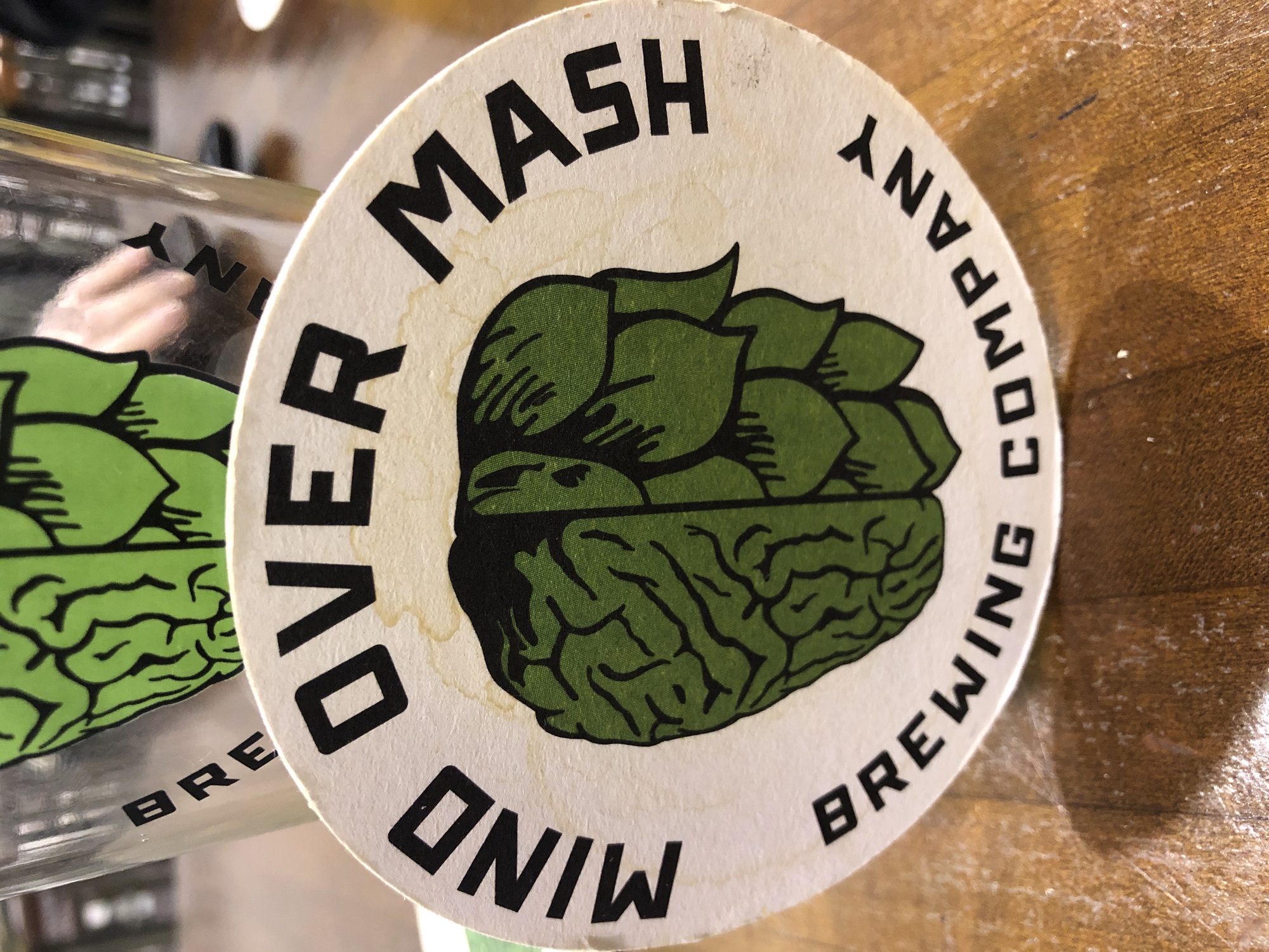 Mind Over Mash Glorious Destruction beer Label Full Size