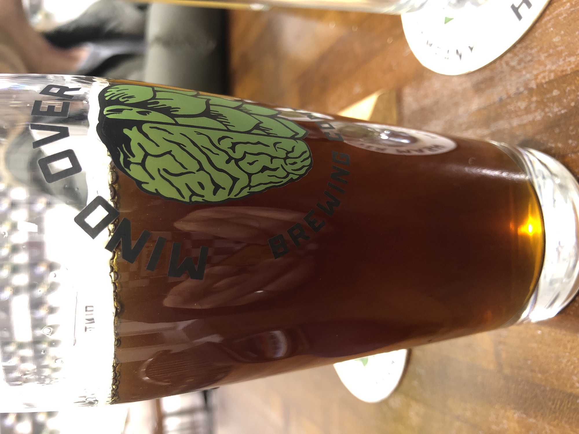 Mind Over Mash Mom’s Red Ale beer Label Full Size