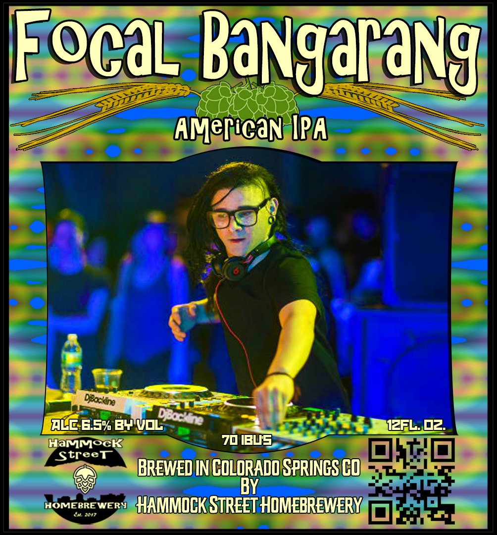 Focal Bangarang beer Label Full Size