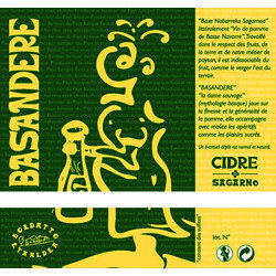 Bordatto Etxaldea Basa Juan beer Label Full Size