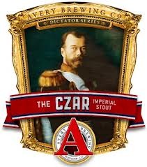 Avery The Czar 2012 beer Label Full Size