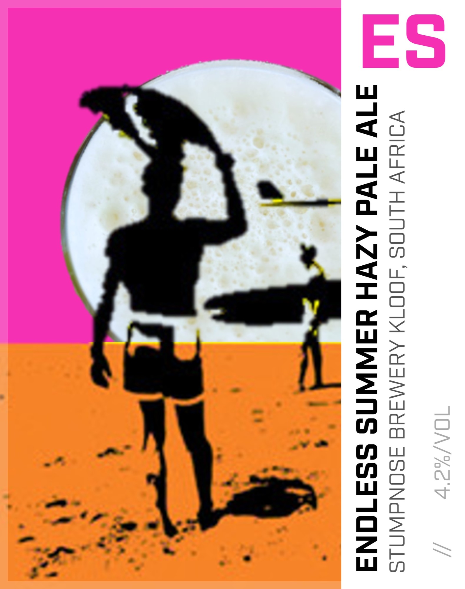 Stumpnose Endless Summer beer Label Full Size