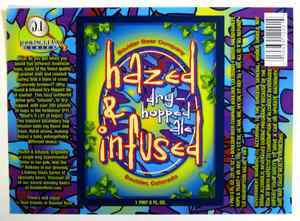 Boulder Beer Hazed & Infused Dry-Hopped Ale beer Label Full Size